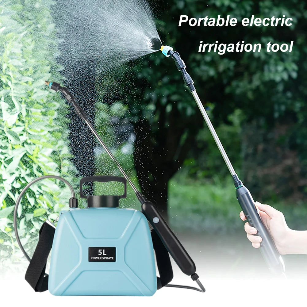 5L Electric Garden Sprayer – 2 Spray Modes, USB Rechargeable, 1800/2400mAh Peaceful Pleasures Health and Wellness