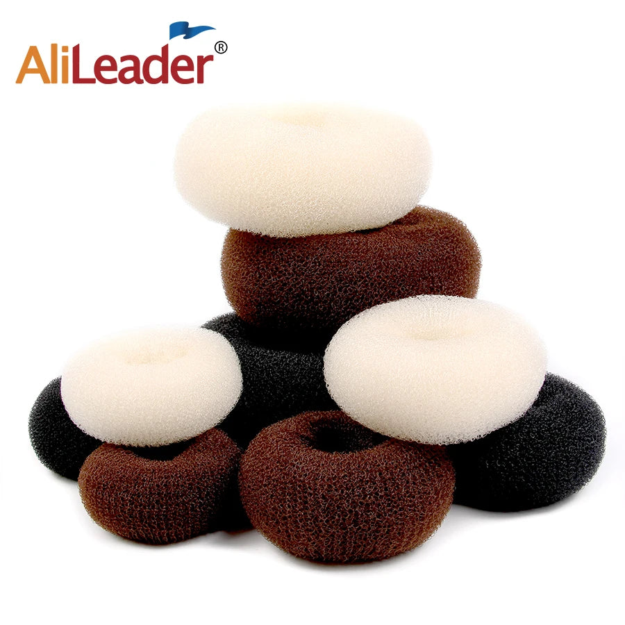 Professional Hair Bun Donut Women Elegance Donut Shape Hairstyle Bun Filler Hair For Girls Hair Accessories Peaceful Pleasures Health and Wellness