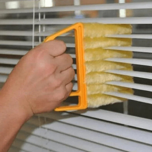 7-Finger Microfiber Blind Cleaner – Portable Dust Collector Blind Cleaning Tool Oasis Select