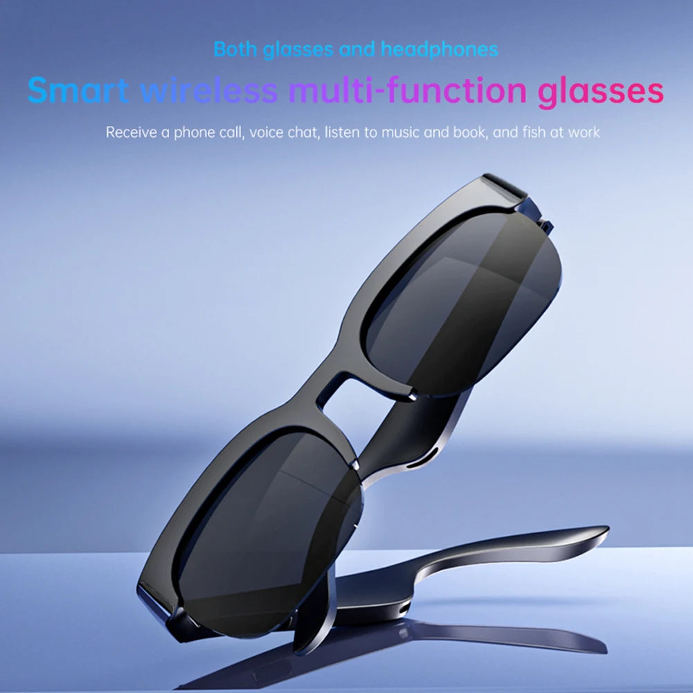 Smart BT Sunglasses – AI Translator, Music & Calls, UV Shield Peaceful Pleasures Health and Wellness
