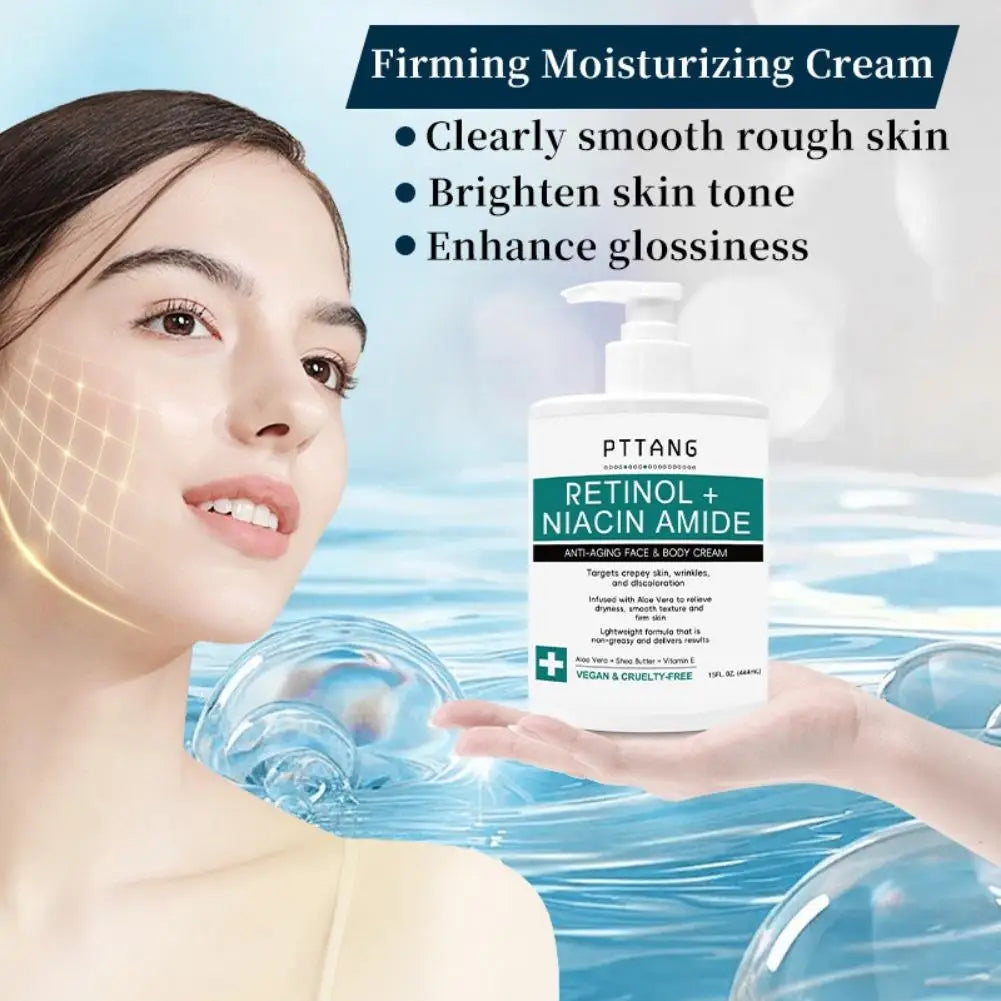 Retinol & Niacinamide Face & Body Moisturizing Cream 444ml
