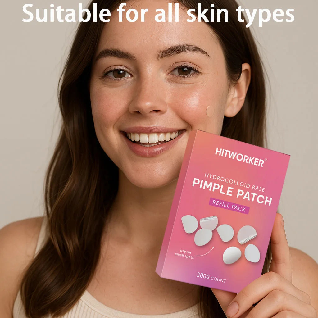 Hydrocolloid Acne Patches – Invisible & Waterproof | All Skin Types