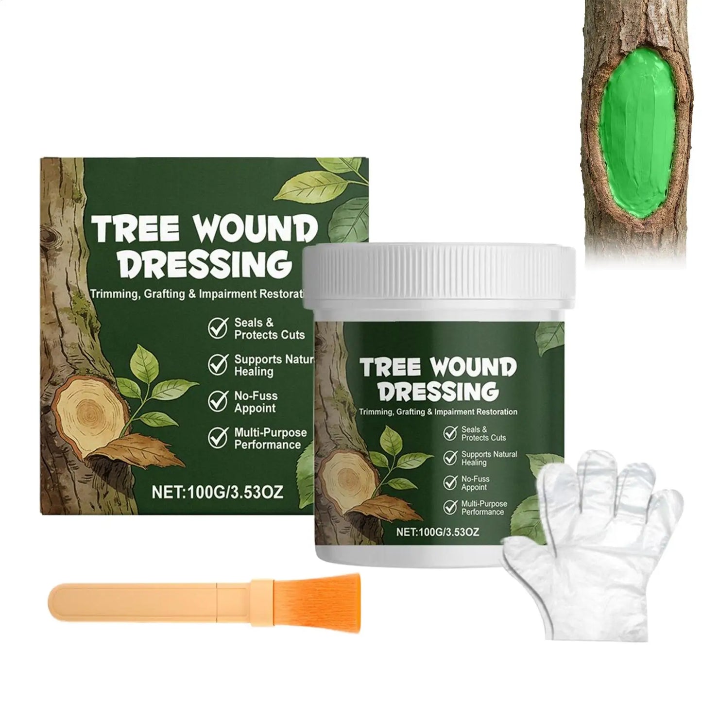 100g Tree Pruning Sealer Paste | Bonsai & Garden Wound Care