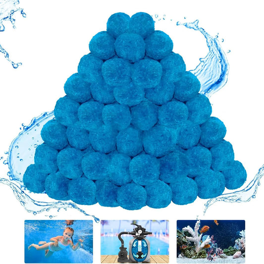 New Swimming Pool Filter Ball, A Newly Upgraded And Efficient To Swimming Pool Filter Sand, Reusable Environmentally Filter Ball Peaceful Pleasures Health and Wellness