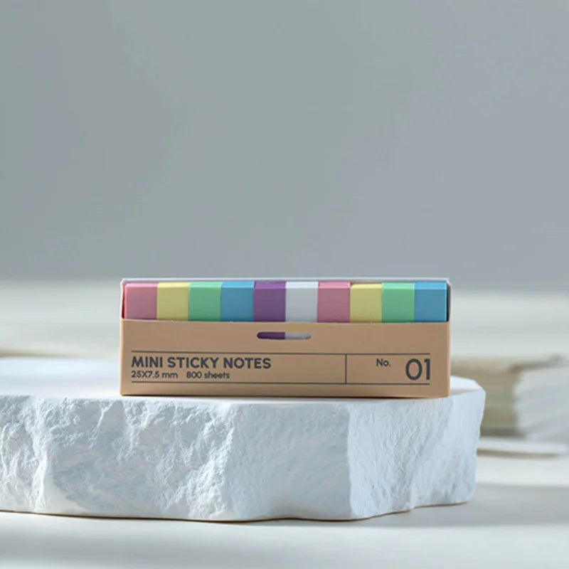 800 Boxed Sticky Notes Index Labels Reading Stickers Not Transparent
