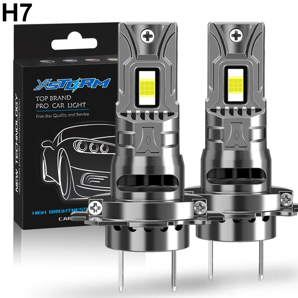 XSTORM H7 H4 H1 H11 LED Headlight Bulbs 120W 40000LM 6000K Canbus