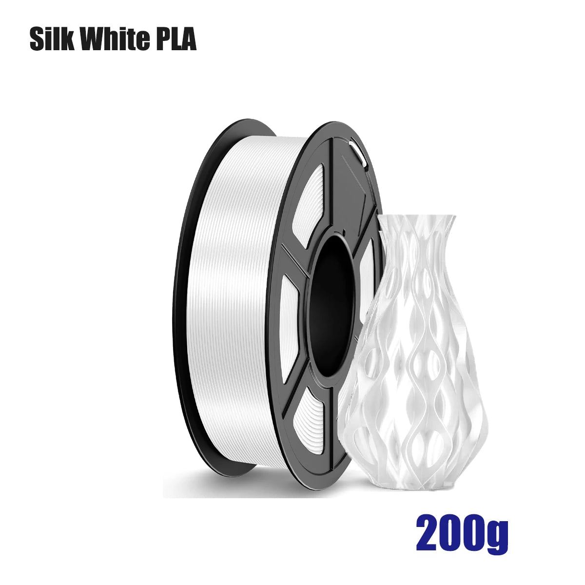 Silk PLA+ Filament 1.75mm ±0.02mm – Glossy 3D Printing