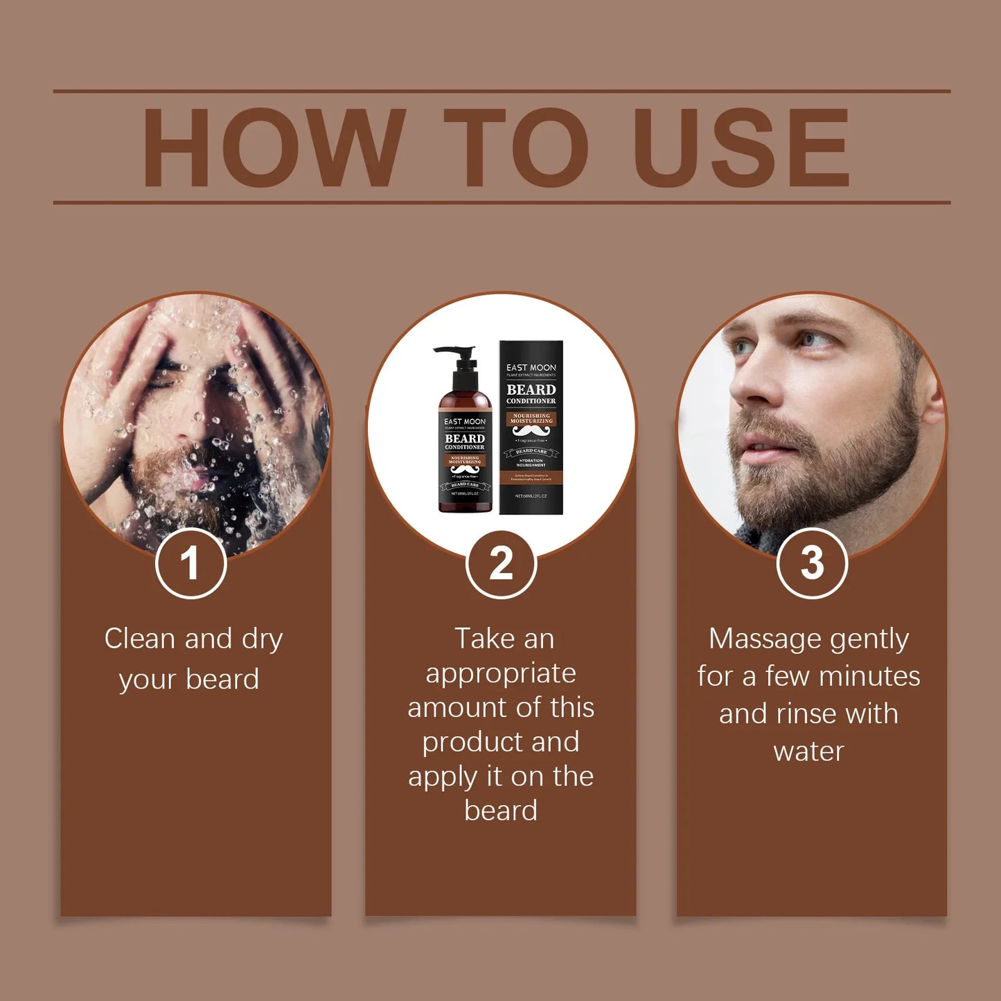 Men's Beard Nourishing Cream – Moisturizing & Softening 60ml