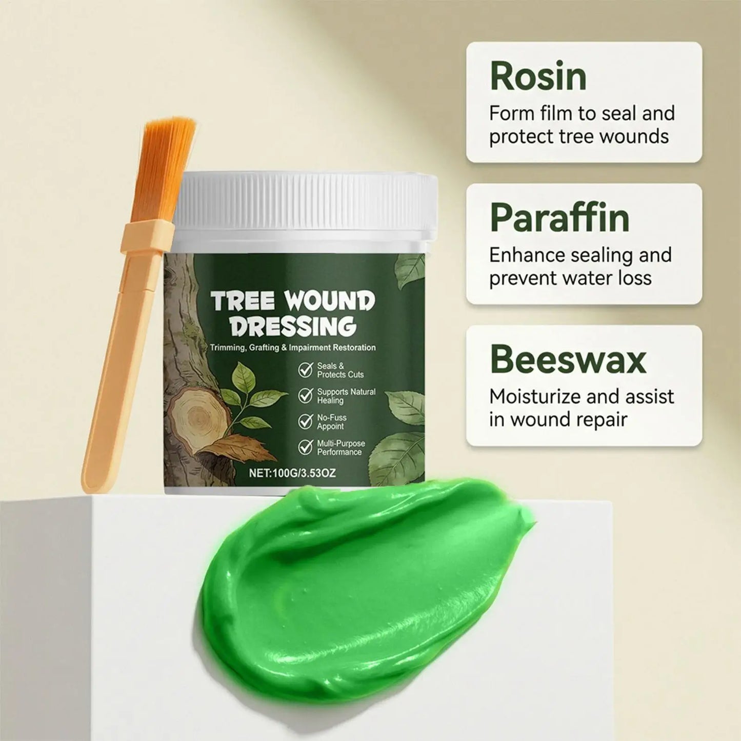100g Tree Pruning Sealer Paste | Bonsai & Garden Wound Care