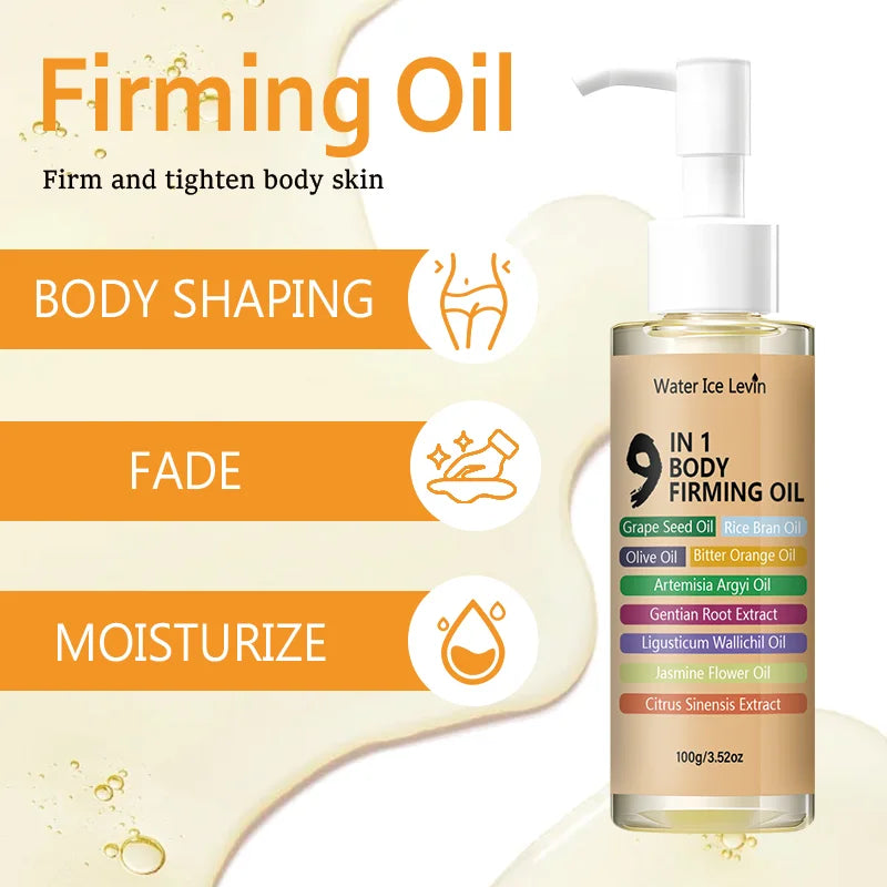 9-in-1 Body Firming & Toning Oil | Natural Herbal Blend Body Firming Oil Peaceful Pleasures Health and Wellness