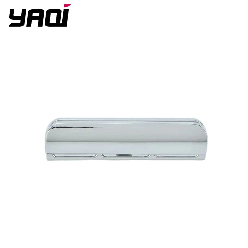 YAQI Excalibur Single Edge Chrome Color AC Safety Razor Head for Men Zinc Alloy 0.70mm Blade Gap 50mm Width Lightweight Head Peaceful Pleasures Health and Wellness