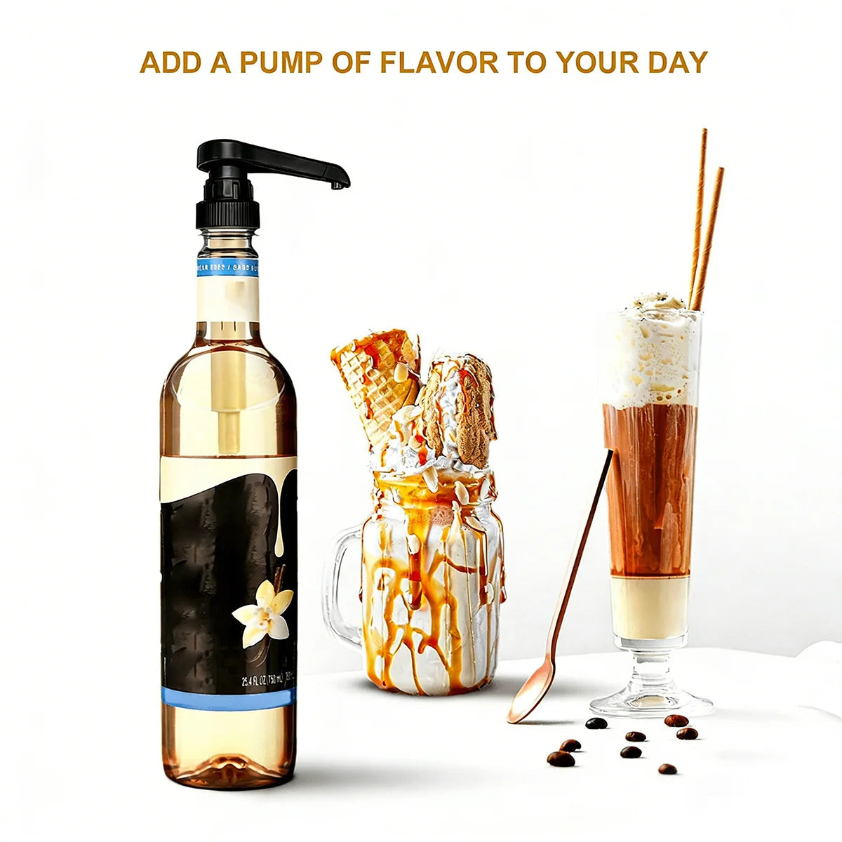 2/4/6/8 Pack Coffee Syrup Pump Dispenser, Syrup Pump for 750ml/25.4 oz Syrup Bottle, Black Pumps for Coffee Syrup Bottle Peaceful Pleasures Health and Wellness