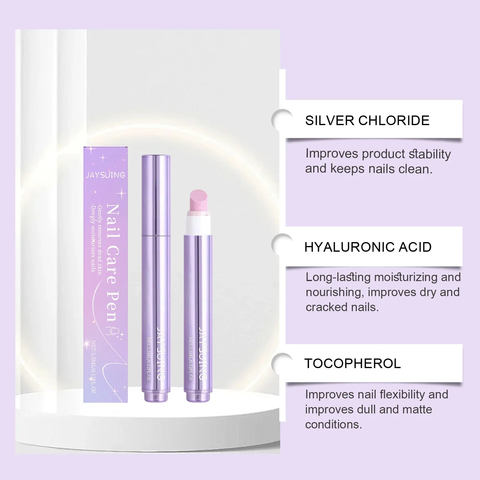 Jaysuing Nail Serum Care Pen – Cuticle & Nail Repair Nail Serum Pen Oasis Select