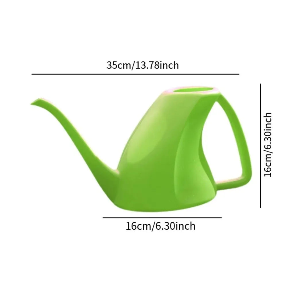 1.8L Long Spout Watering Can – Ergonomic Lightweight Garden Pot