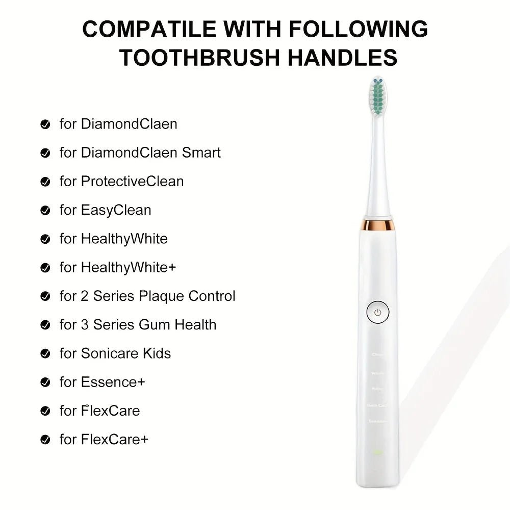 Replacement Brush Heads for Philips HX3/6/9 | DuPont Bristles