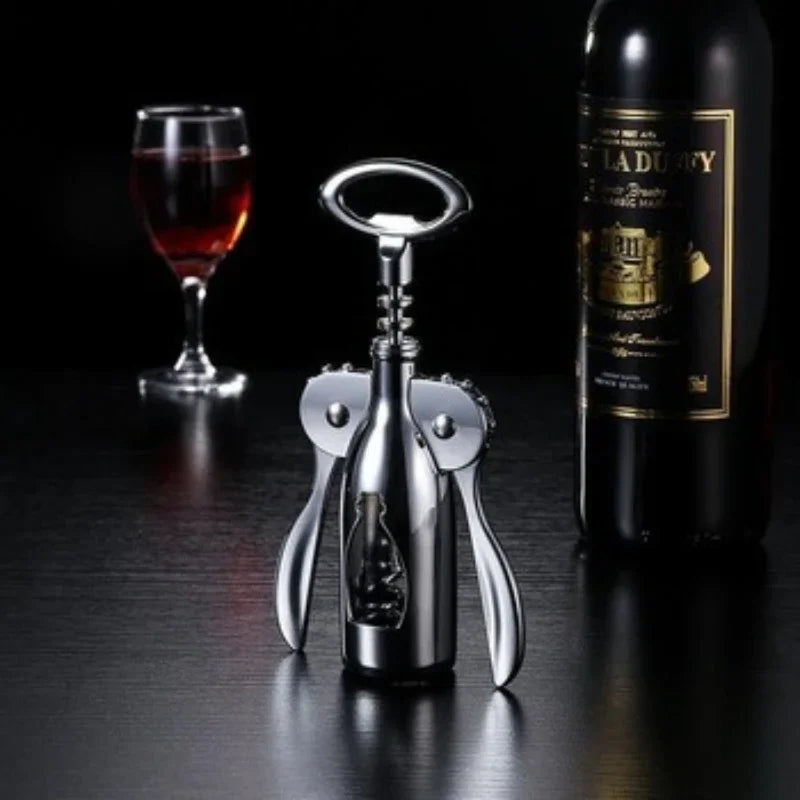 High End Wine Bottle Opener for Home Use Multi Functional Corkscrew Beer Opener Easy To Use Premium Quality Corkscrew Opener Peaceful Pleasures Health and Wellness