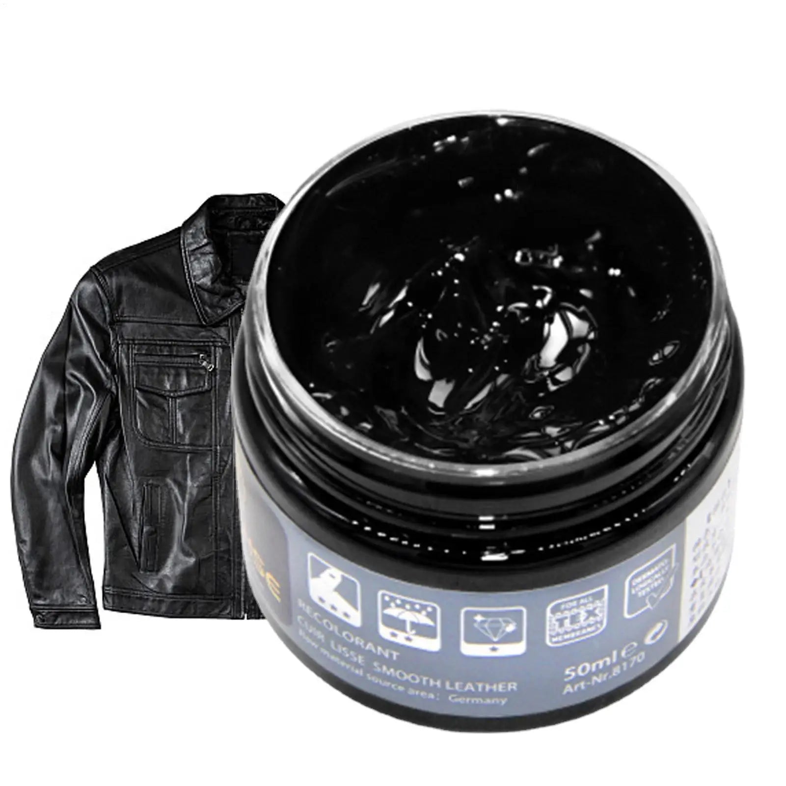 Leather Color Restoring Balm, Scratch & Fade Repair Cream for Furniture, Car Seats, Bags, Shoes, Multi-Purpose Dye Conditioner Peaceful Pleasures Health and Wellness