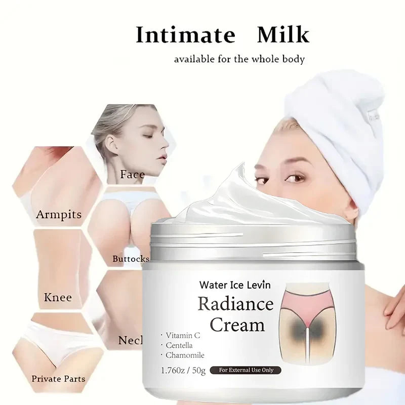 Vitamin C Radiance Cream – Brightens Underarms, Thighs & Dark Areas