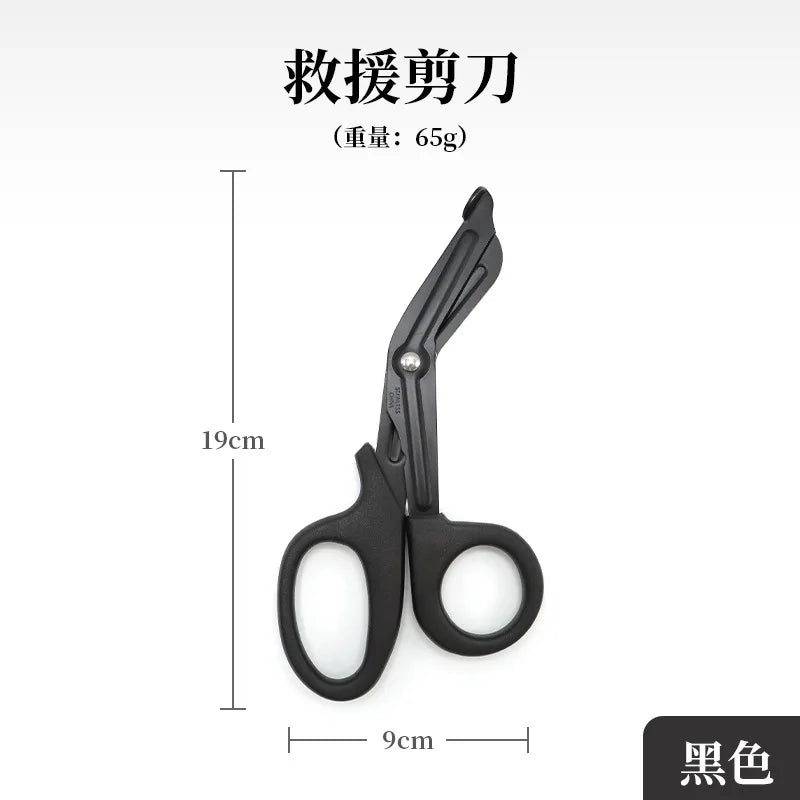 Tactical EMT First Aid Shears – Stainless Steel Rescue Scissors