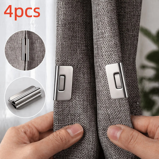 Strong Magnetic Curtain Clips Nail Blackout Closure Keep Closed Peaceful Pleasures Health and Wellness