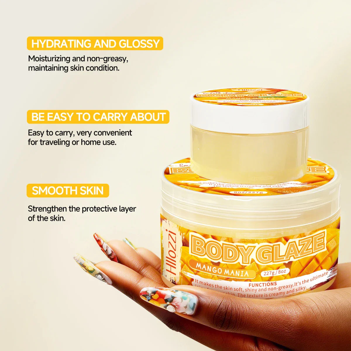 Pistachio Body Glaze – Moisturizing & Brightening Body Cream