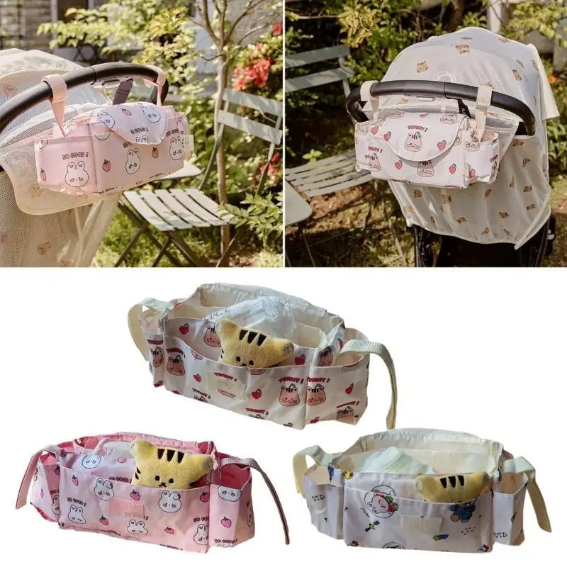 Baby Stroller Hanging Bag | Diaper, Bottle & Wipes Organizer Stroller Organizer Bag Peaceful Pleasures Health and Wellness