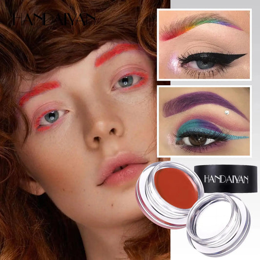 Handaiyan 2-in-1 Waterproof Eyebrow Wax & Tint Pomade | 3D Brows Eyebrow Pomade Oasis Select