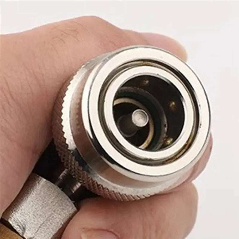 A36T-R134ar 1234Yf Adjustable Quick Coupling Refrigerant Fluorinated Coupling Tool Auto Air Conditioning Conditioner 34A Adapter Peaceful Pleasures Health and Wellness