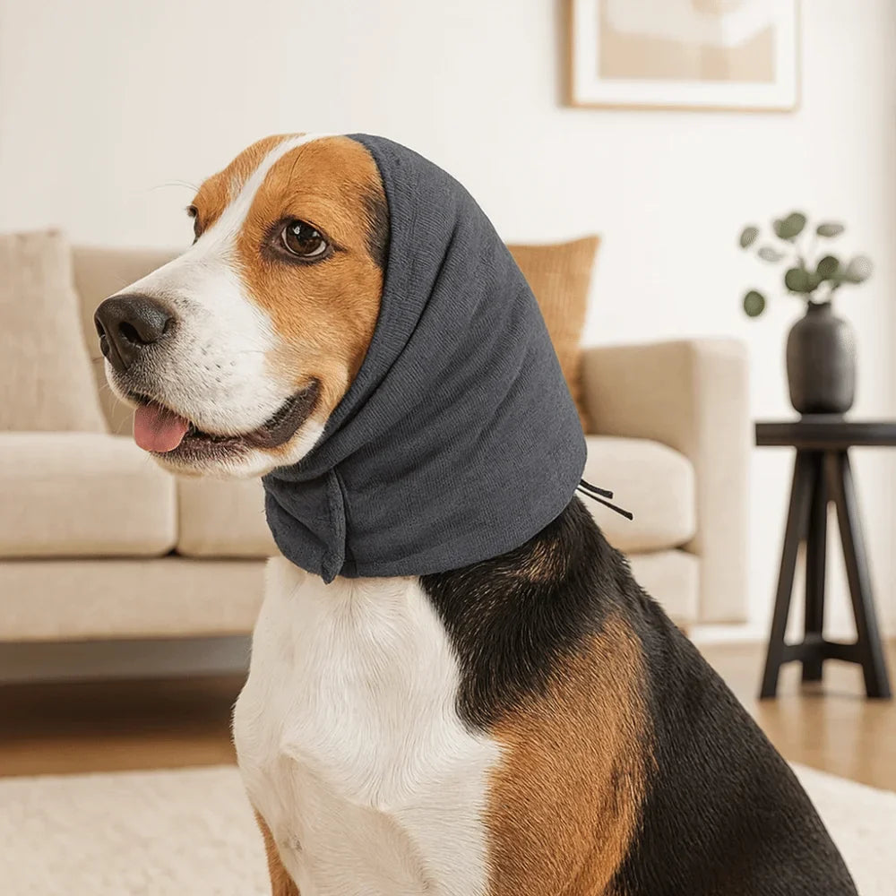 Dog Calming Earmuffs – Adjustable Noise-Reducing Headgear