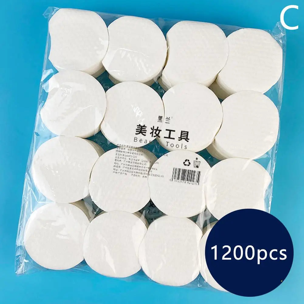 Organic Cotton Rounds 300/600/1200 Ct – Soft & Hypoallergenic