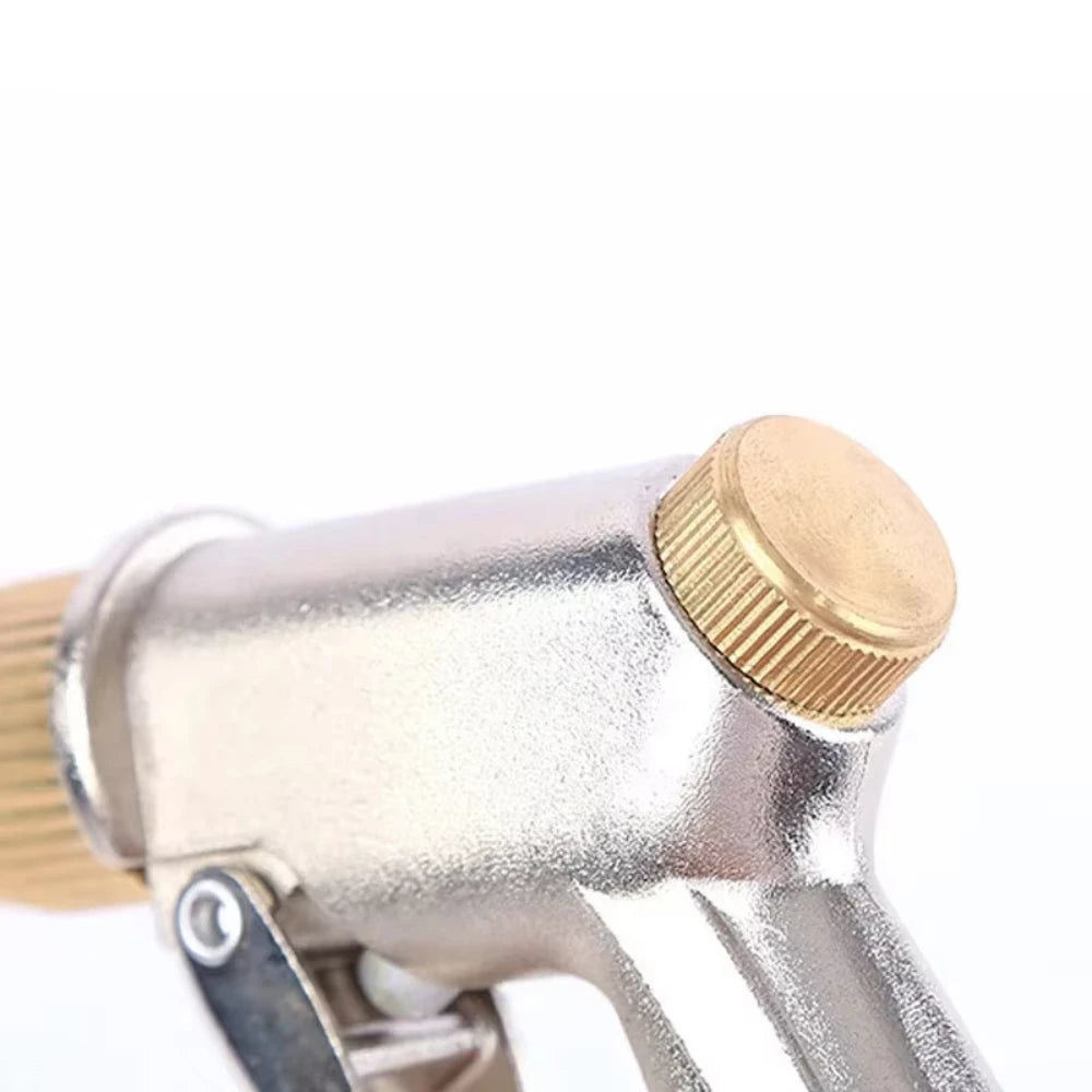 High Pressure Water Spray Gun Metal Brass Nozzle Garden Hose Pipe Lawn Car Wash Sprayer Sprinkler Car Wash Tool Water Guns Peaceful Pleasures Health and Wellness