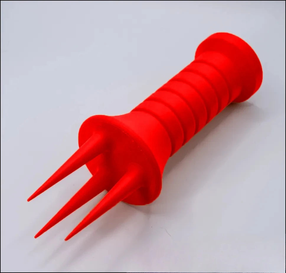 Ergonomic 3D Printed Soil Aerator Manual Hand Tiller & Cultivator