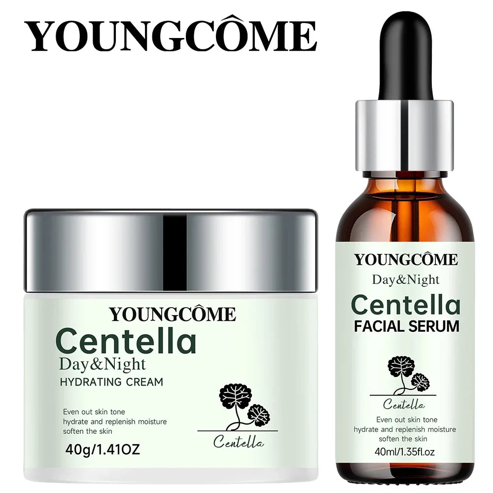 YOUNGCOME Centella Asiatica Serum & Hydrating Cream