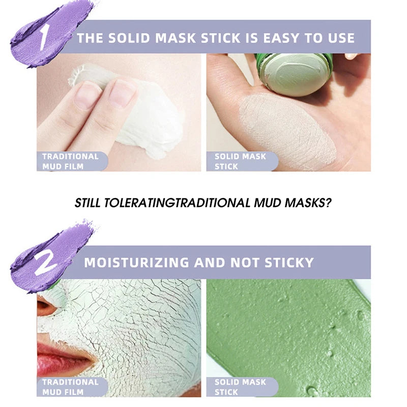 Green Tea Bamboo Charcoal Mud Mask Stick | Deep Pore Cleanser