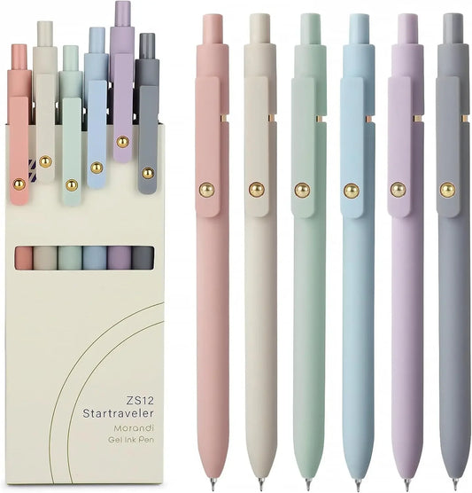 6-Pack 0.7mm Fine Point Gel Pens, Smooth Writing for Journaling, Office, School Supplies and Gifts Peaceful Pleasures Health and Wellness United States