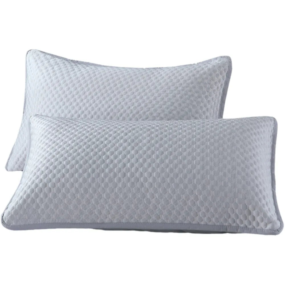 2-Pack Cooling Ice Bean Pillowcases | Breathable Summer Covers