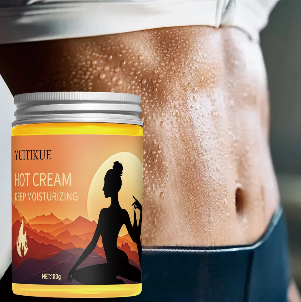 YUITIKUE Hot Firming Body Cream 100g | Turmeric & Mint Firming Body Cream Peaceful Pleasures Health and Wellness