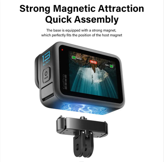 GoPro Hero 13 Metal Magnetic Quick Release Mount Adapter Camera Mount Adapter Oasis Select