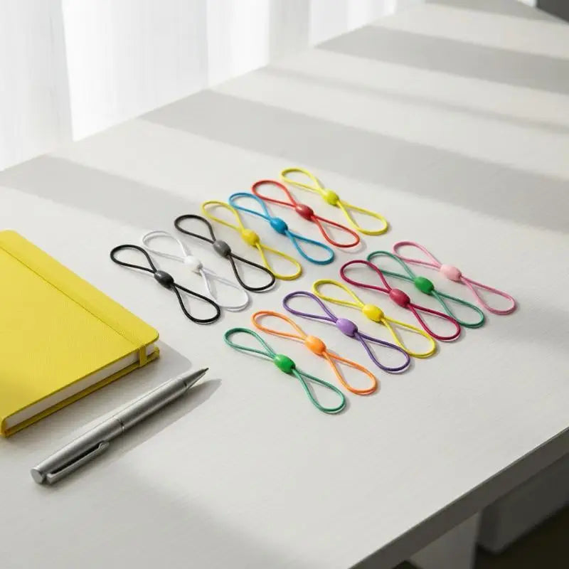 100Pcs Elastic Phone Strap Lanyards – DIY Keyring & Bag Charms