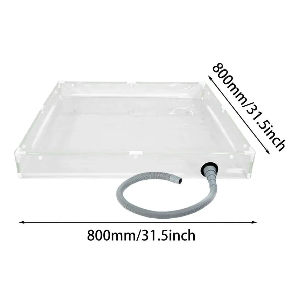 Foldable Portable Shower Pan Non-Slip Compact Shower Base For RV Motorhome Outdoor Indoor Camping Hiking Trailer Tent Car rv Peaceful Pleasures Health and Wellness A