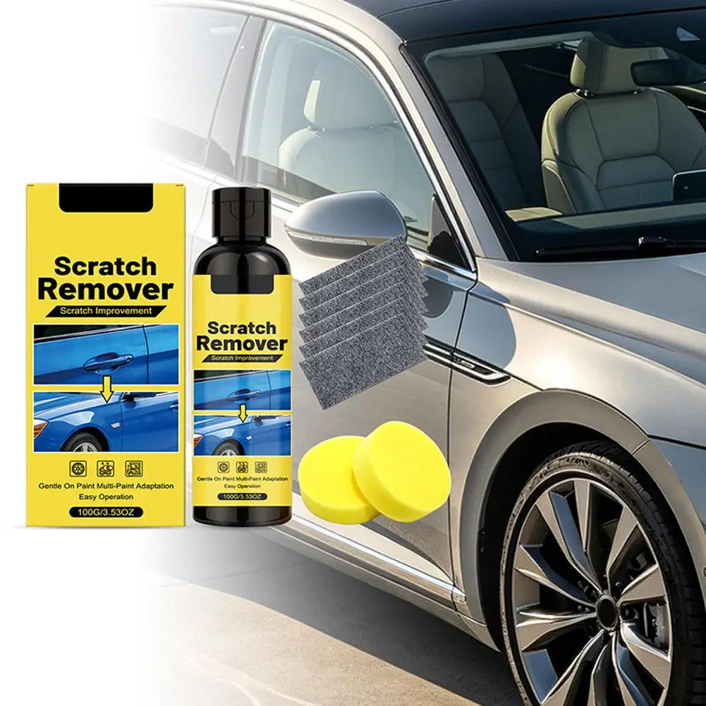 Car Scratch Remover Paint Care Tools Auto Swirl Remover Scratches Repair Polishing Auto Body Grinding Compound Anti Scratch Wax Peaceful Pleasures Health and Wellness