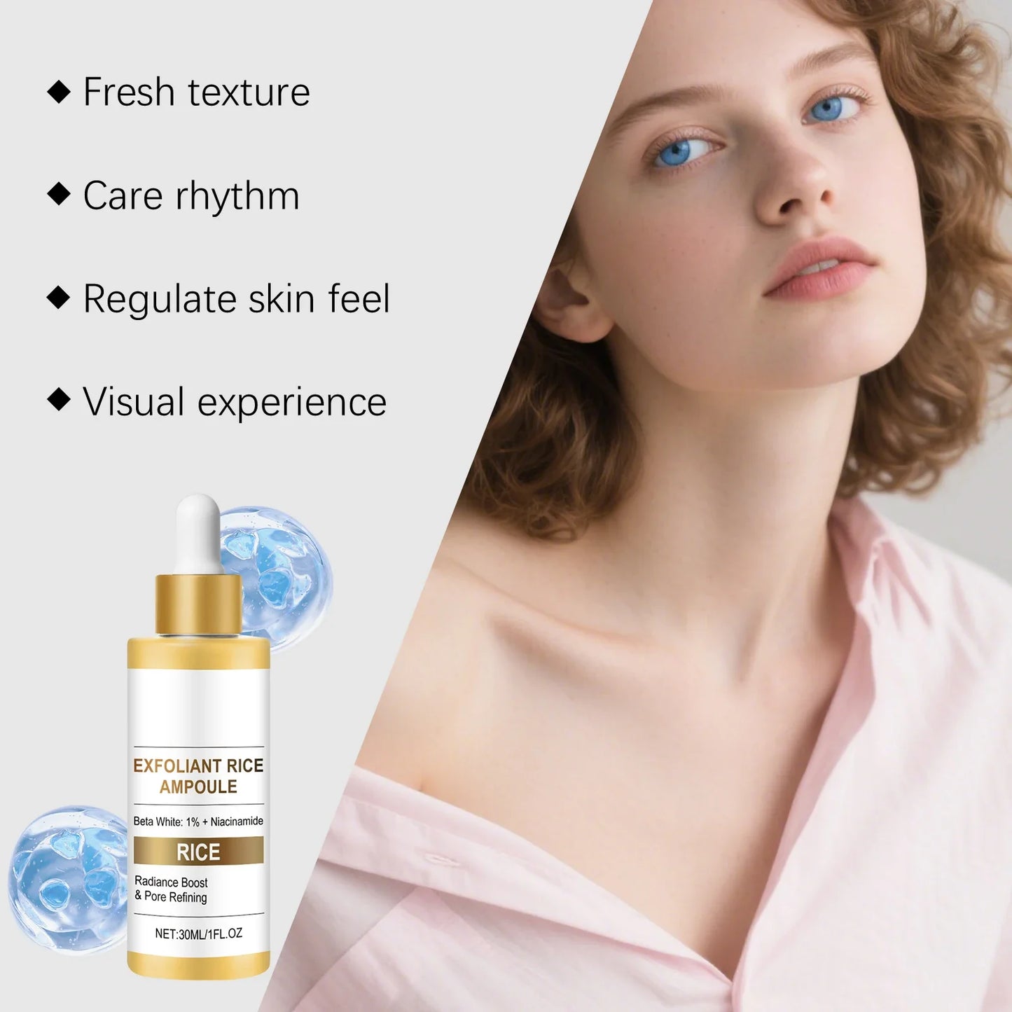 Black Rice Ampoule Brightening Exfoliant – Face & Body Scrub