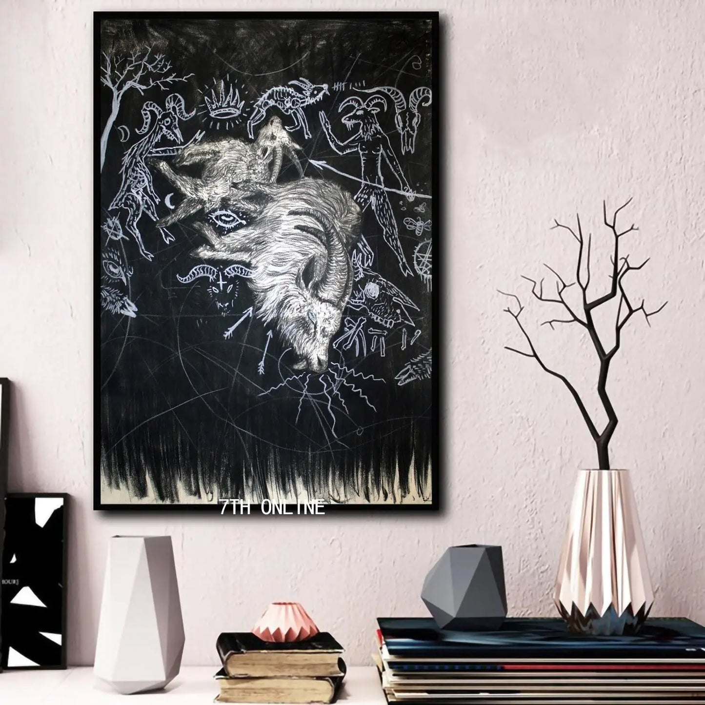 Darkthrone Canvas Wall Art Poster | Music Band Bedroom Decor