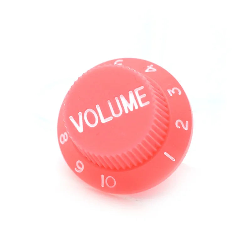 Black Plastic Volume Tone Control Knob Electric Guitar Pickup