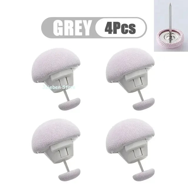 Mushroom Duvet Clips Anti-Slip Quilt Holder Buckles 4/8 Pcs