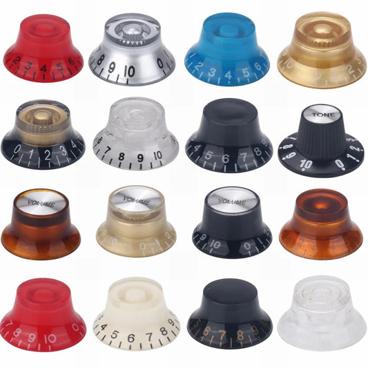Hat Transparent Volume Tone Control Knob Electric Guitar Dia Hole Peaceful Pleasures Health and Wellness