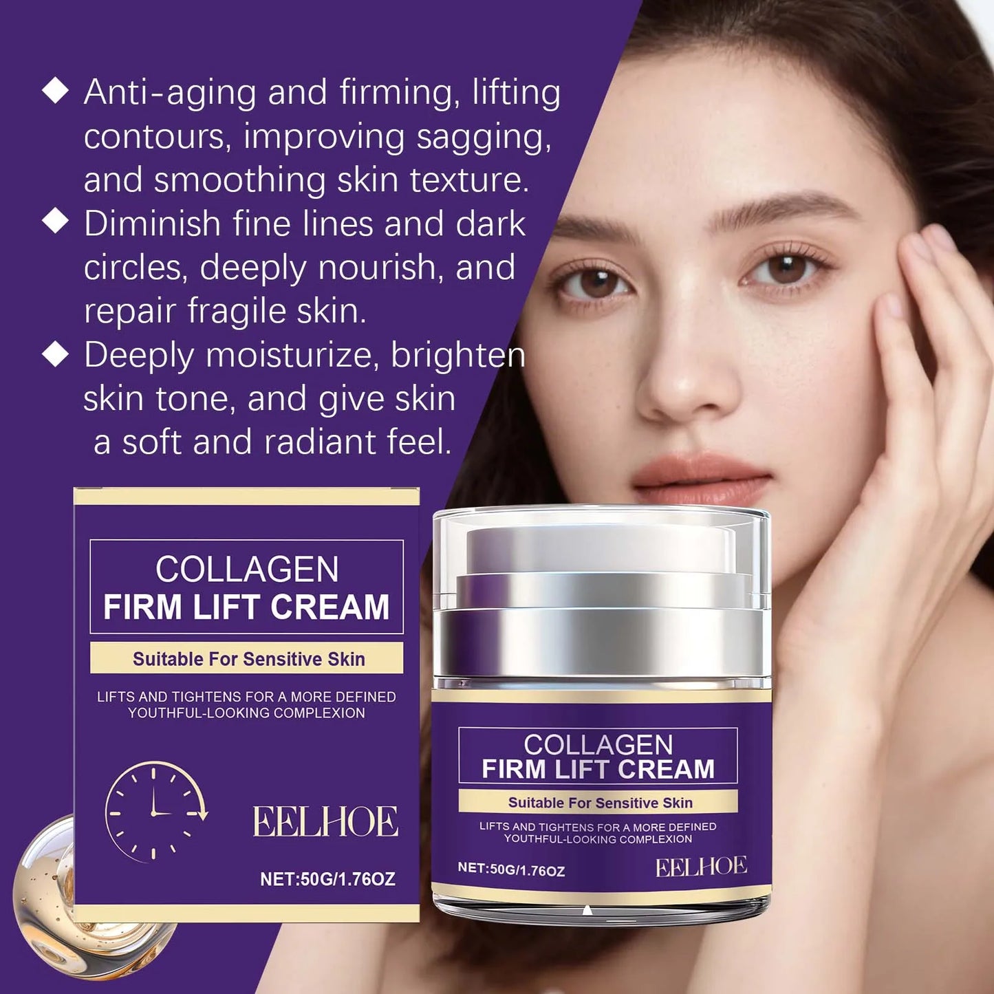 Oat Relief Face Cream – Hyaluronic Acid, Oil-Free, Sensitive Skin