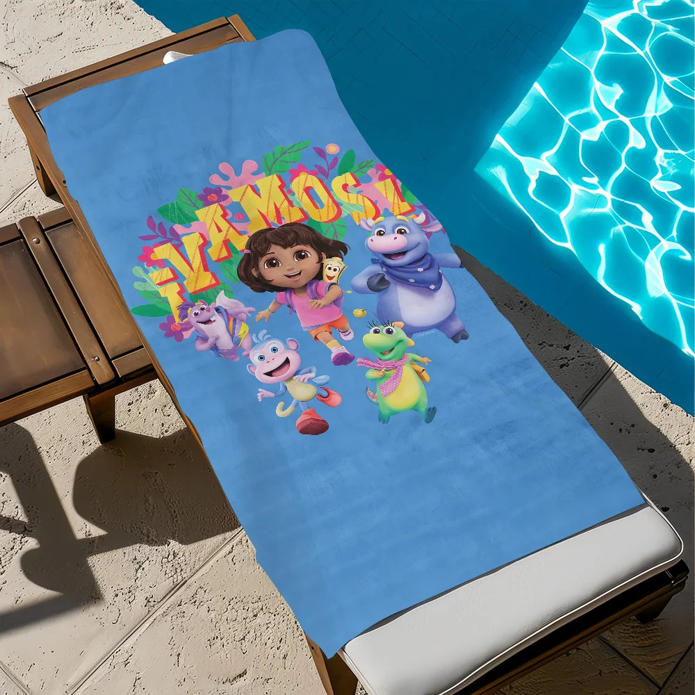 Quick-Dry Microfiber Beach Towel | Pool, Gym & Travel Quick-Dry Beach Towel Peaceful Pleasures Health and Wellness z6 STJ90x180CM
