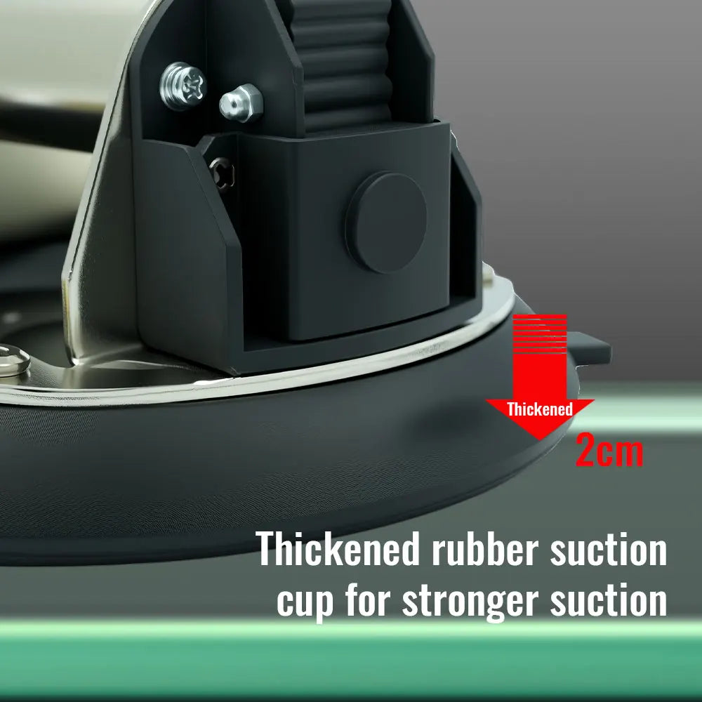 New 250KG vacuum suction cup stainless steel metal handle strong hand pump suction cup lifting magnet handling tool Peaceful Pleasures Health and Wellness