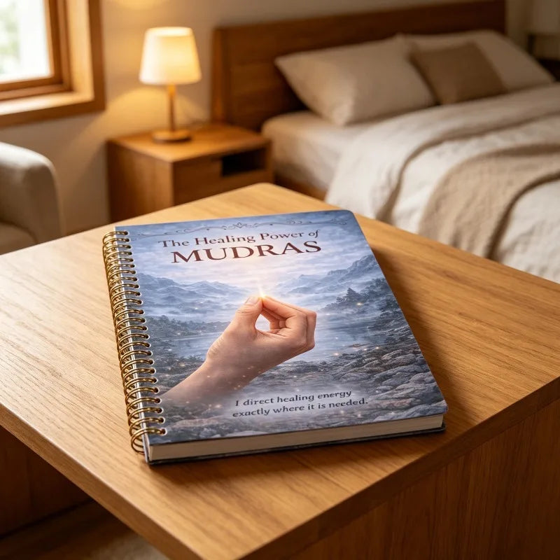 Healing Power Mudras Hand Yoga Notebook Health Diet Fitness Books